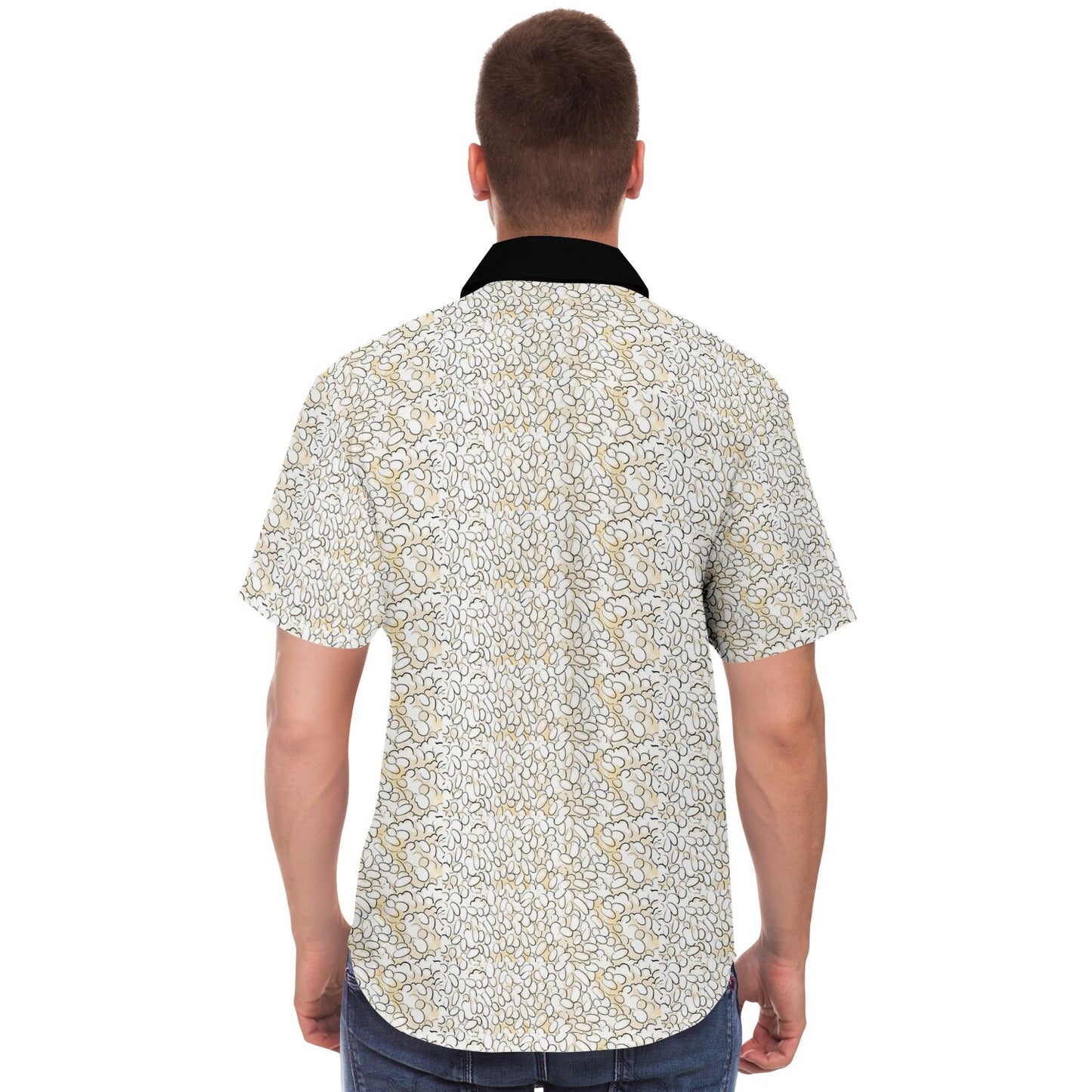 Furimon Rice - Short Sleeve Button Down Shirt