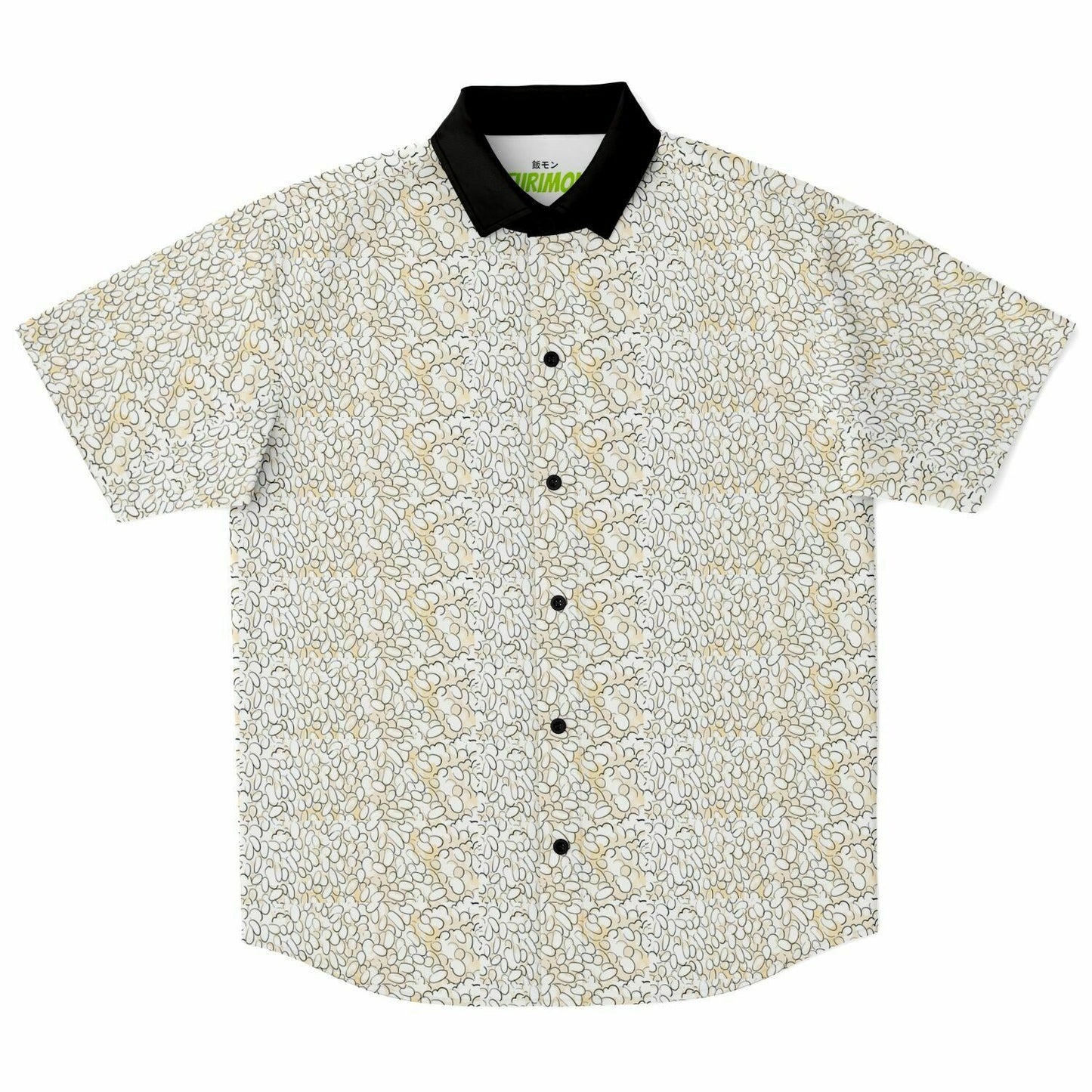 Furimon Rice - Short Sleeve Button Down Shirt