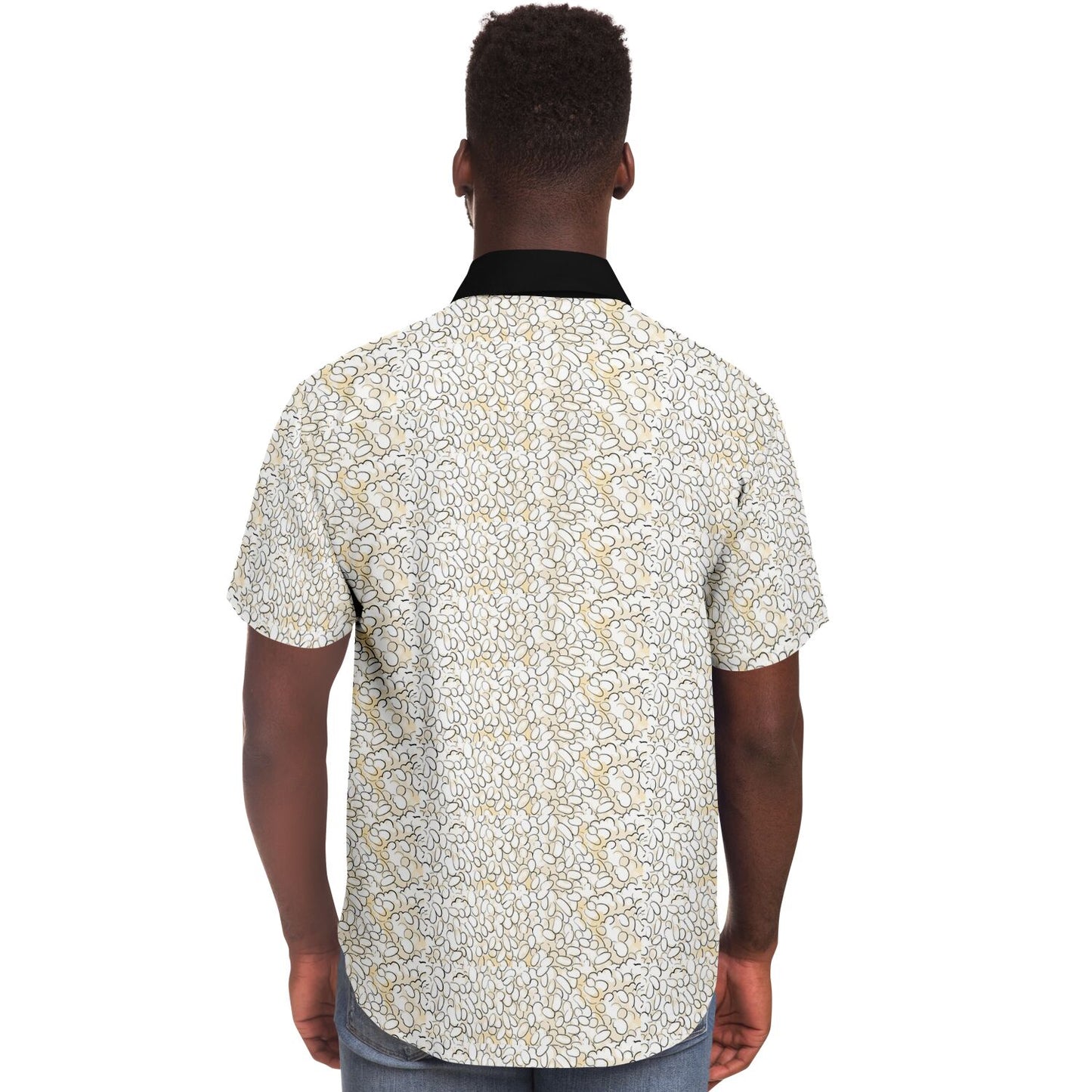 Furimon Rice - Short Sleeve Button Down Shirt