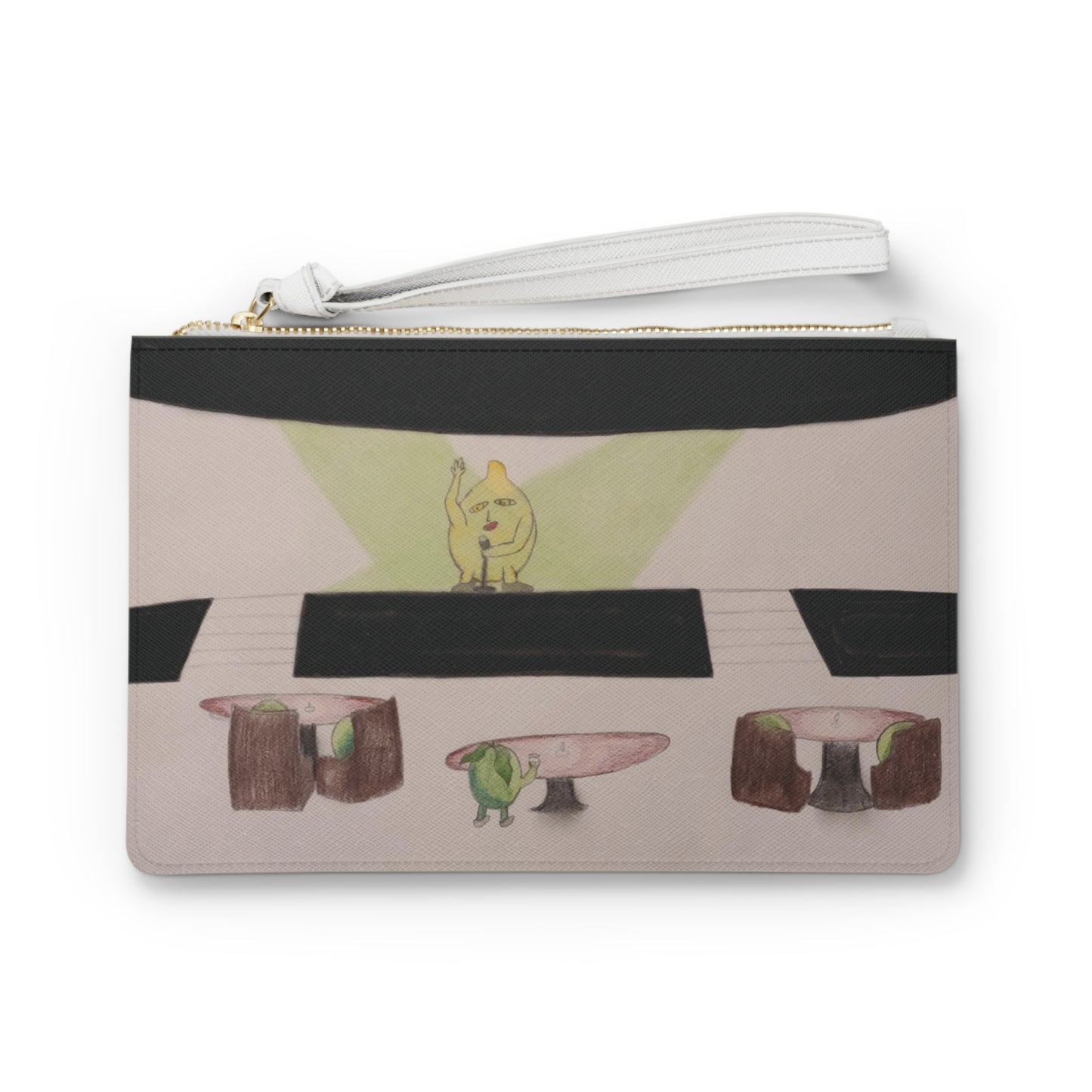 Lemon in the Limelight Clutch Bag
