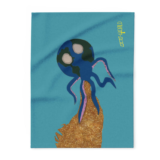 OctoWorld Arctic Fleece Blanket