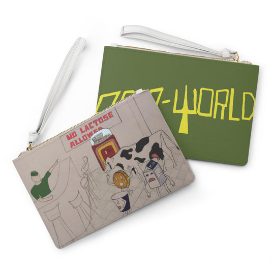 Lactose Intolerance Clutch Bag