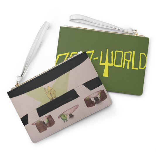 Lemon in the Limelight Clutch Bag